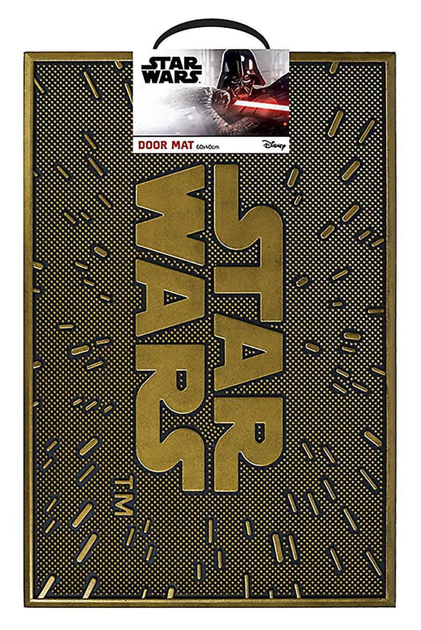 Star Wars (Logo) Rubber Doormat - 40 x 60cm