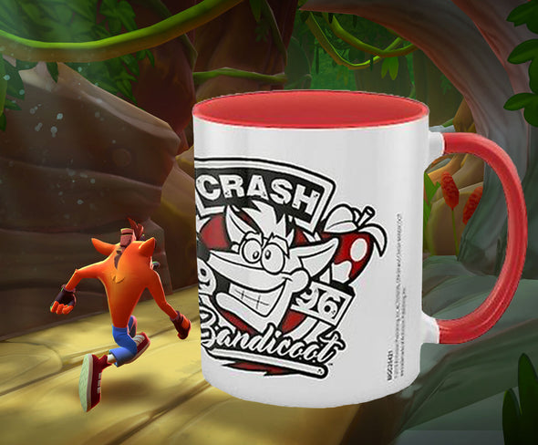 Crash Bandicoot 1996 Emblem Mug | 11oz/ 315ml