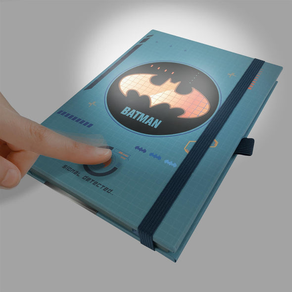 DC Batman Bat Tech Light Up Premium Notebook