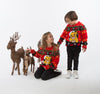 The Lion King Simba Children's Red Knitted Christmas Jumper