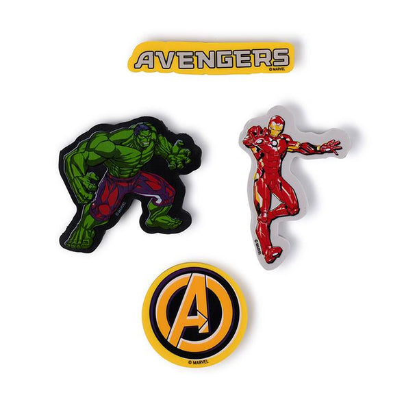 Marvel Avengers Burst 4 Eraser Set