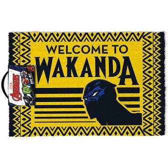 Black Panther Official (Welcome To Wakanda) Doormat