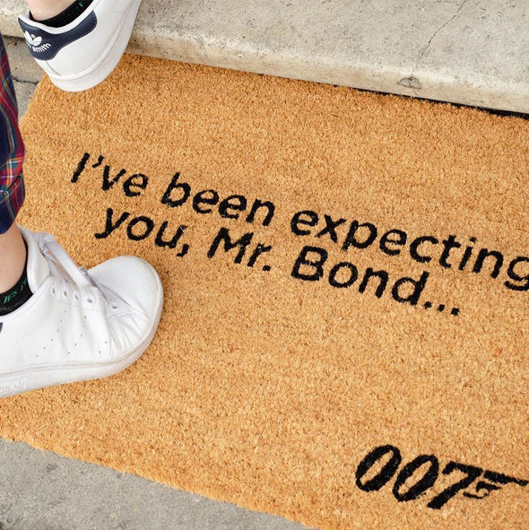 James Bond I've Been Expecting You Doormat | 40 x 60cm