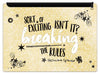 Harry Potter Hermione 'Sort of exciting isn't it? Breaking the rules' Unfilled Pencil Case