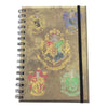 Harry Potter A5 Hogwarts & Houses Notebook