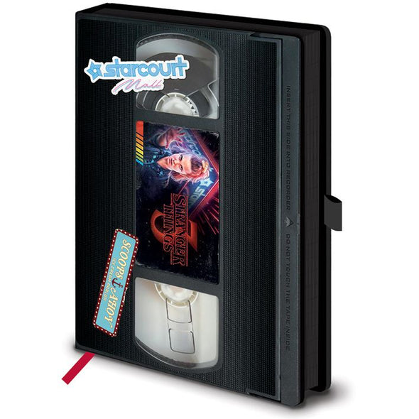 Stranger Things S3 VHS Premium A5 Notebooks