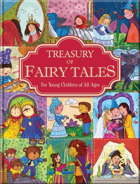 Treasury of Fairy Tales Children's 128pp Padded Omnibus