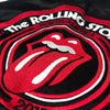 Official Rolling Stones Zip Code Black & White Varsity Jacket