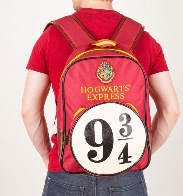 Harry Potter Hogwarts Express Platform 9 3/4 Burgundy Backpack