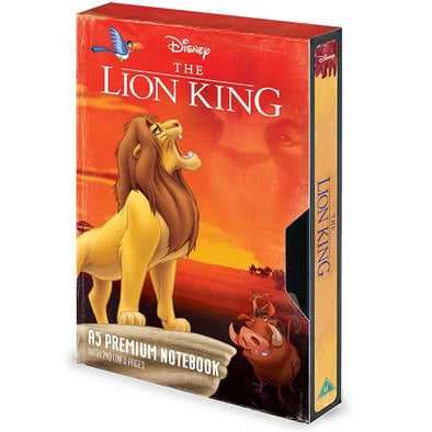 The Lion King VHS Premium A5 Notebook