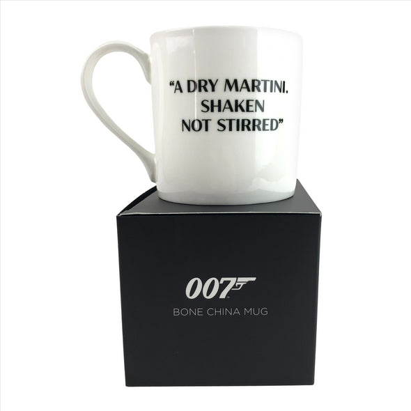 James Bond Martini Recipe Bone China Mug | 11oz