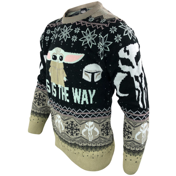 Mandalorian This Is The Way Adults Unisex Knitted Christmas Jumper