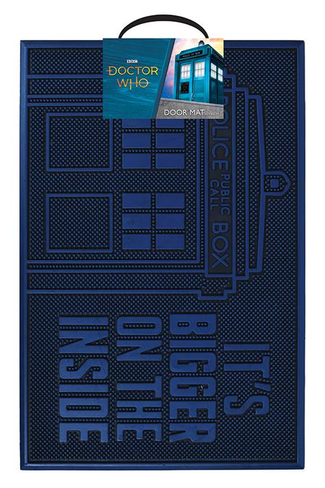 Official Doctor Who TARDIS Rubber Doormat | 40 x 60cm