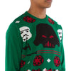 London Co. Star Wars Darth Vader Green Unisex Christmas Knitted Jumper
