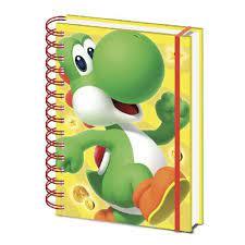 Super Mario (Yoshi) A5 Notebook