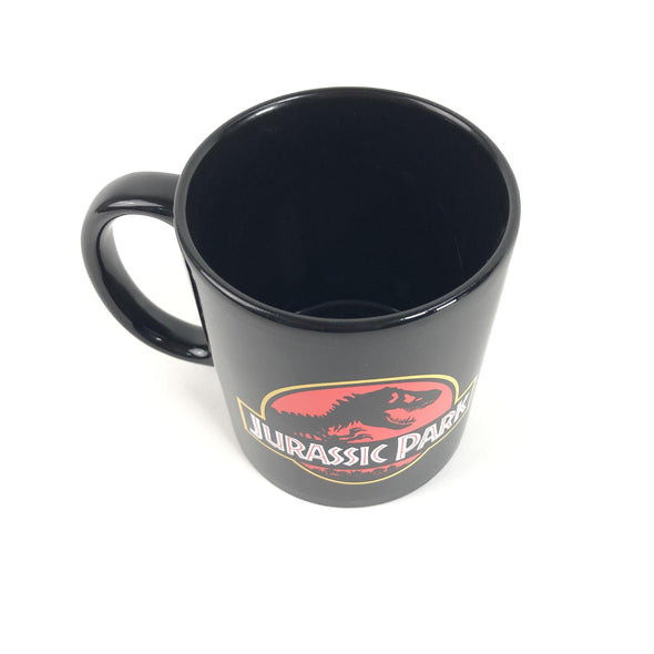 Jurassic Park Classic Logo Black Mug