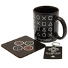 Playstation Mug, Coaster and Key Chain Gift Set