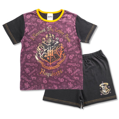 Harry Potter I Received My Letter From Hogwarts Girls Shorties Pyjamas