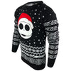 Disney's Nightmare Before Christmas Red & Black Knitted Christmas Jumper