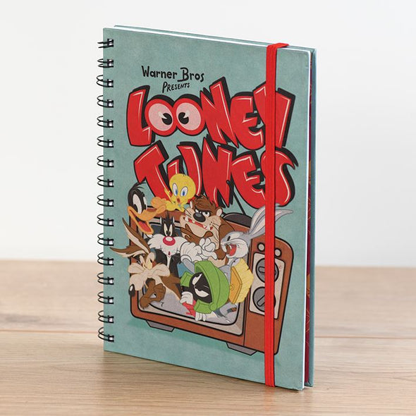 Looney Tunes Retro TV A5 Wiro Notebook