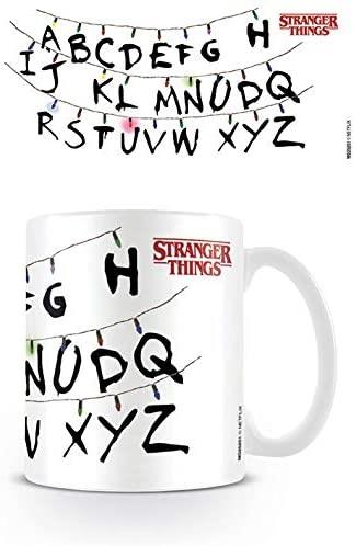 Stranger Things Alphabet Lights Printed Mug |11oz