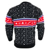 NASA Space Man Red & Blue Knitted Christmas Jumper