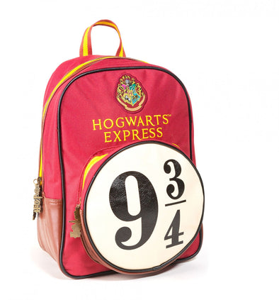 Harry Potter Hogwarts Express Platform 9 3/4 Burgundy Backpack