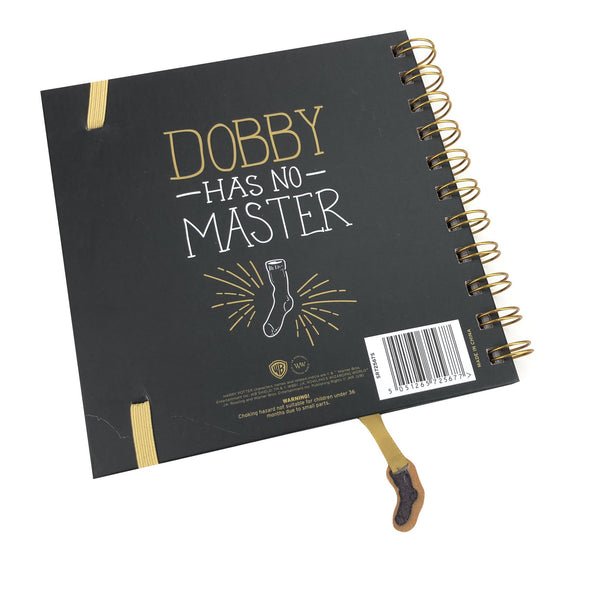 Harry Potter Square Dobby Print Notebook