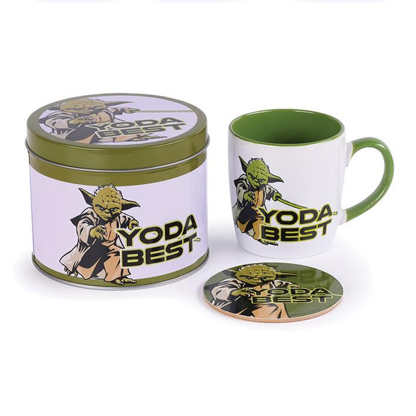 Star Wars Yoda Best Mug & Coaster In Tin Set